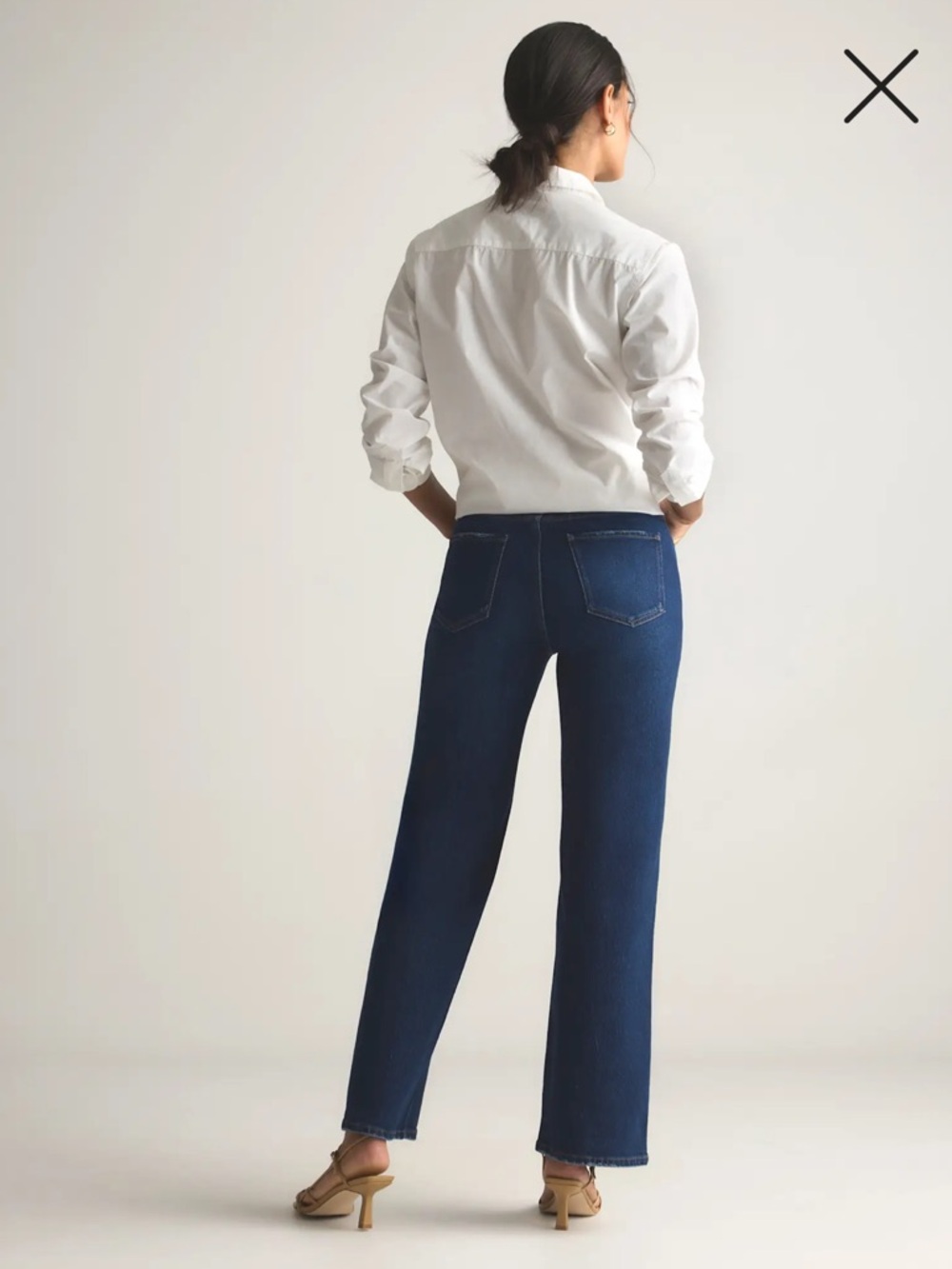 Bella Stretch Relaxed Straight Jeans - Picture 6 of 7